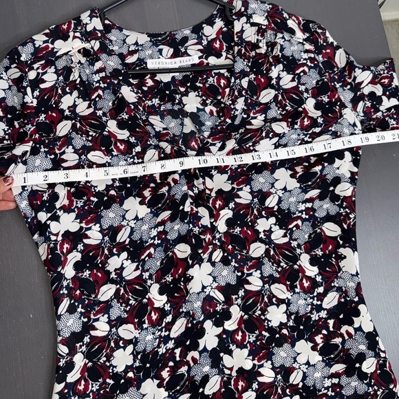 Veronica Beard Franklin Printed Silk Dress - Picture 9 of 11